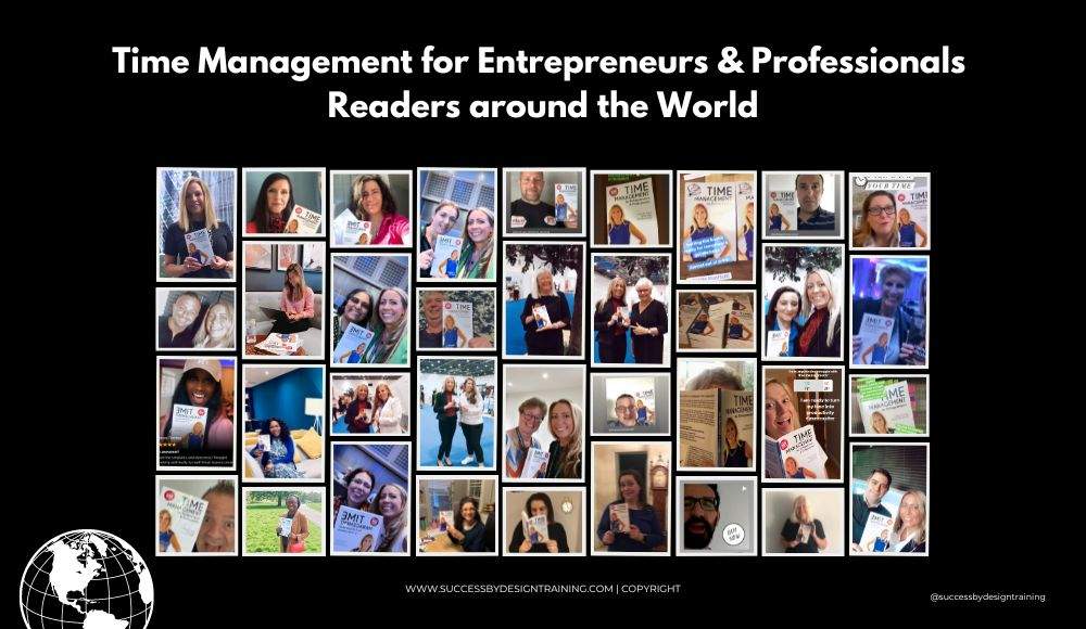Time Management for Entrepreneurs & Professionals by Abigail Barnes_Readers around the world
